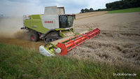 Luftbild Oktokopter Claas Lexion 760 Terratrac